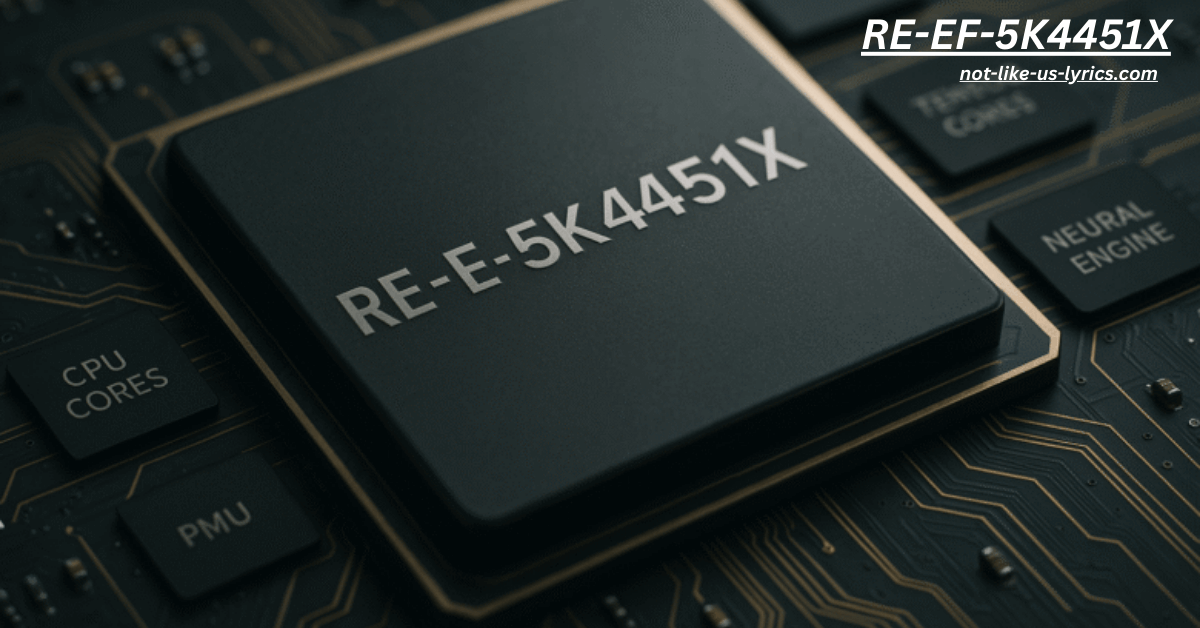 RE-EF-5K4451X: Features, Applications, and Benefits for Modern Systems 2025